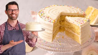 The Most AMAZING Vanilla Cake Recipe [upl. by Kaliope]