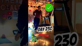 TREADMILL Challenge Epic Results After 230 Days weightloss running christmas [upl. by Beverley548]