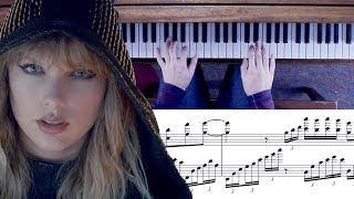 Taylor Swift  Ready For It Advanced Piano Cover With Sheet Music [upl. by Kacy427]