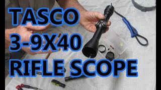 Tasco 39x40 Rifle Scope Whats Inside [upl. by Hindu273]