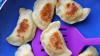 Polish Pierogi  Potato amp Cheese Pierogi  See how to make piroshki [upl. by Ahsekyw]