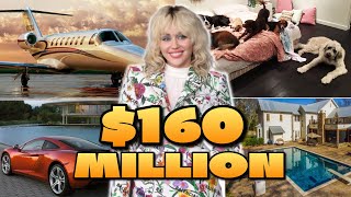 Miley Cyrus Lifestyle 2023  Success Story Net Worth Cars Homes Jet [upl. by Flatto]