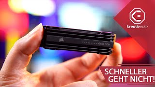 DIE SCHNELLSTE SSD DER WELT  Was bringt sie wirklich Corsair MP600 Pro im Test [upl. by Suoiluj]