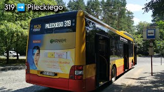 🚍 MAN A37 Lions City Hybrid 9526 Mobilis  linia 319 [upl. by Adnowat907]