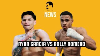 Ryan Garcia vs Rolly Romero [upl. by Dnomzed588]