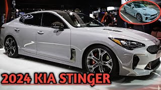 The 2024 Kia Stinger GT line and GT2  Indepth View And Analysis [upl. by Simonne]