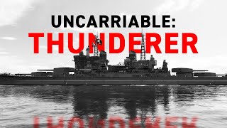 World of Warships — Uncarriable Thunderer prenerf [upl. by Anika]