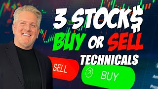 3 Stocks  Buy or Sell  Technicals [upl. by Ayahsey]