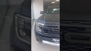 2024 white Ford Ranger Raptor wrapped in mate black [upl. by Marjory]