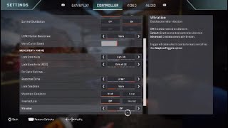 Best Apex Legends Controller Settings amp Reticle Settings in Season 23 Ps4Ps5XboxPc [upl. by Falito]