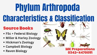 Phylum Arthropoda General Characteristics Phylogeny amp Classification  Miller amp Harley Zoology [upl. by Aicilla81]