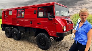 Building The Most Capable Camper In The World Pinzgauer 6x6 Expedition Camper Build [upl. by Naawaj]