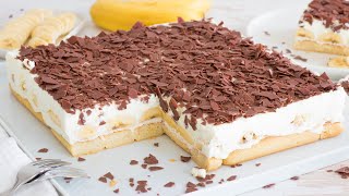 Ein Traum wird wahr  Bananen Split Torte ohne Backen [upl. by Yeldoow]