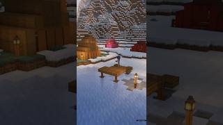 Snowy Campsite  3 Minute Timelapse  Minecraft Sounds and Music  No Talking [upl. by Peursem188]