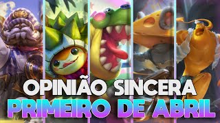 OPINIÃO SINCERA SOBRE AS SKINS PRIMEIRO DE ABRIL 2024 [upl. by Floridia]