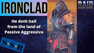 Ironclads aggressive passive  Raid Shadow Legends  Champion guide [upl. by Ailegna]