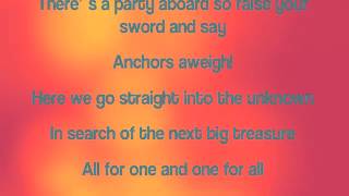 Club Penguin  Penguin Band  Anchors Aweigh lyrics [upl. by Erika]