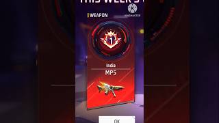 INDIA TOP1 MP5 TITLE  INDIA TOP 1 MP5 PLAYER GAMEPLAY  ACE KILL WITH MP5 GUN  csrankpush [upl. by Anthiathia]