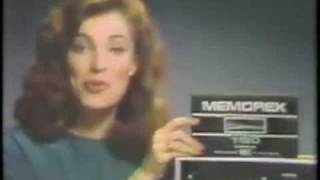 Memorex VHS Tapes Ad from 1982  Is It Live Or Is It Memorex [upl. by Yattirb799]