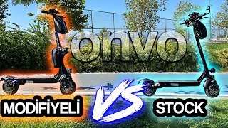 Modifiyeli VS Stock  Onvo OV012 X PLUS Kapıştırdık  Maximum Menzil 100 KM [upl. by Sibeal]