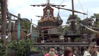 Disneyland Paris from Frontierland to Adventureland Walkthrough HD [upl. by Gala]