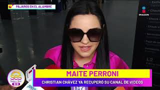 ¡Maite Perroni REACCIONA a separación de William Levy con Elizabeth Gutiérrez  Sale el Sol [upl. by Happ]