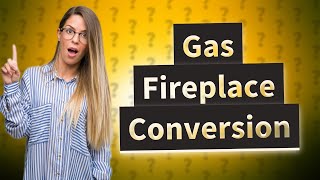 Can you convert a ventless gas fireplace to vented [upl. by Odelinda116]