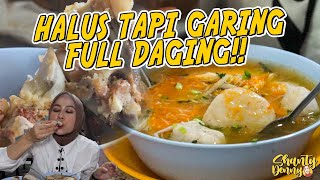 HALUS TAPI GARING FULL DAGING BAKSO GEPENG THALIB [upl. by Ahsenik]