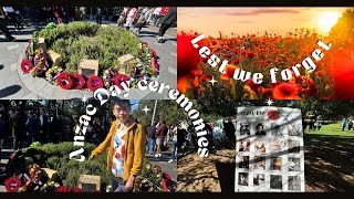 Anzac Day ceremony at ANZAC park in west Ryde [upl. by Oelc794]