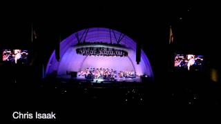 Chris Isaak  Wicked Game HollywoodBowl 2014 [upl. by Henka]