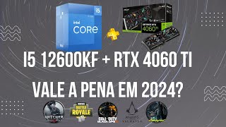 i5 12600kf  RTX 4060 TI 8GB BENCHMARK GAMES [upl. by Adnale]