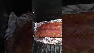 CharGriller Smoker Barbeque Pork Ribs on The Grill [upl. by Suivart]