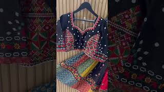 Multi Color Skirt with Blouse and Dupatta onlineshopping handloomkurtisskirtdress dresshandmade [upl. by Renaldo339]