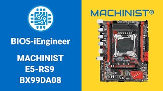 MACHINIST E5RS9 Custom BIOS from iEngineer [upl. by Kotz501]