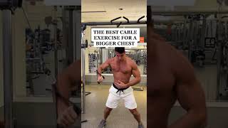 How To Perform The Heavy Single Arm Cable Crossover For A Bigger Chest Exercise Demonstration [upl. by Narut509]