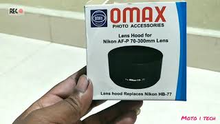 Nikon lens hood fitment 70300 MM [upl. by Akinaj90]