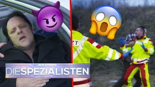 SCHOCK 😳 GEFÄHRLICHER Mann greift Sanitäter an und nimmt GEISEL 😱 ​ Die Spezialisten  SAT1 [upl. by Landrum54]