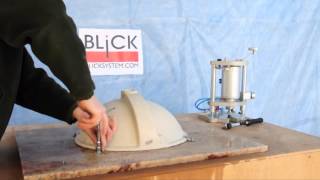 System Blick  How To Install An Undermount Sink [upl. by Elletsirhc88]