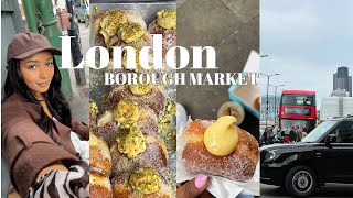 The BEST Doughnuts in the UK Exploring Borough Market [upl. by Lerred547]