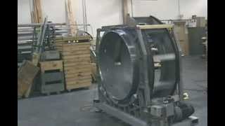 InPlace Machining of Rotating Drum [upl. by Houlberg378]