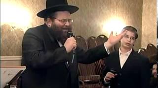 Michoel Streicher Sings With His Son Ein Aroch [upl. by Aicitel]