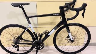 Cannondale SuperSix EVO Carbon Disc 105 2022 [upl. by Nehtiek]