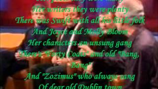 WOLFE TONES  FAREWELL TO DUBLIN  LYRICS  VINYL 1983 [upl. by Idoj]