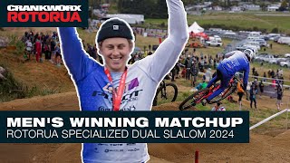 ROTORUA SPECIALIZED DUAL SLALOM 2024 MENS WINNING MATCHUP [upl. by Moorefield]