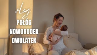 Dzień z noworodkiem i dwulatkiem  vlog [upl. by Arotahs]