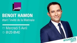 Benoît Hamon invité de france culture 0504 [upl. by Aicsile]