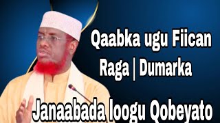 Sida ugu wanaagsan Janaabada iyo Caadada loogu qobeysto Shekh umal Shekh Shibil [upl. by Neehcas]