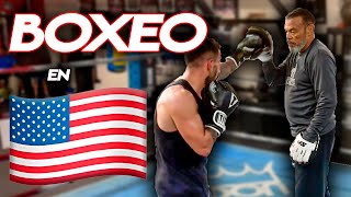 Primer ENTRENAMIENTO de BOXEO en Estados Unidos [upl. by Demetrius880]