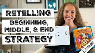 Retelling Beginning Middle and End Strategy  Episode 006 [upl. by Idnyc]