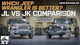 2018 Jeep Wrangler JL vs Jeep Wrangler JK  Official Comparison amp Review [upl. by Valentijn]